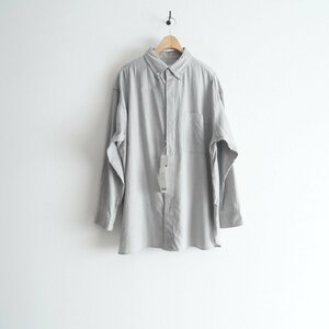 2021AW 未使用 / TOUJOURS トゥジュー / Baggy B.D.Shirt シャツ 2 / 2202-0855