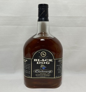 ブラックドッグ ★ 古酒 1000ml デラックス スコッチ ウイスキー 1573g 43% 1L BLACK DOG 未開封