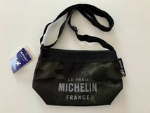 MICHELIN(ミシュラン)Shoulder pouch/Mesh pocket /ショルダーバッグ/ポーチ /カモフラージュ/ビバンダム_画像1