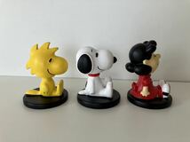 PEANUTS(ピーナッツ)/クビフリドール/フィギュア/ボビングヘッド/SNOOPY/スヌーピー・ルーシー・ウッドストック/３個セット_画像3