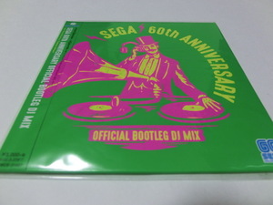 SEGA 60th ANNIVERSARY OFFICIAL BOOTLEG DJ MIX CD SEGA 大谷智哉 新品 ペルソナ ベヨネッタ