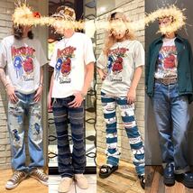 定価12,100円 HYSTERIC GLAMOUR ヒステリックグラマー KUSTOM PAINT Tシャツ ストロベリーモンスター　ヒスガール 　Tシャツ　　NO.31020_画像10