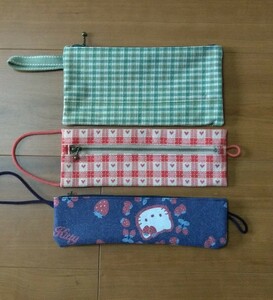  hand made pen pouch pen case writing brush box pouch Mini pouch slim pen case case case 