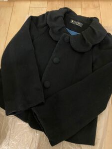 franche lippee Black フランシュリッペ ブラック コート ショート 黒 M 