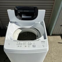 HITACHI 日立全自動電気洗濯機 5.0kg 122L 2020年製 NW-50F 50/60Hz共用 縦型洗濯機 家電 生活用家電 1人暮らし さいたま市桜区発_画像4