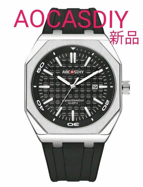 ★■ 新品 AOCASDIY メンズ 腕時計 稼働品