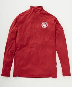 新品 FILA 長袖 ハイネック シャツ 3L XXL 赤 レッド フィラ アンダーシャツ インナー ゴルフ 即決