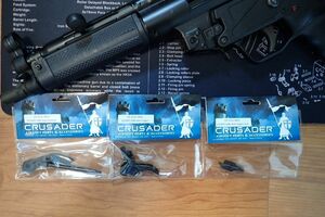 VFC G3 MP5 SD PDW ガスガン用 スチールトリガー シア　ハンマー　 CRUSADER