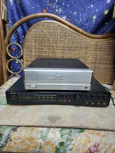  restore settled DENON mixer & pre-amplifier HMA-50& power amplifier UPO-101