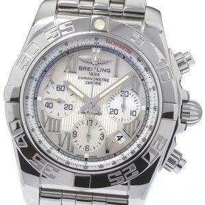 ブライトリング BREITLING AB0110 クロノマット 44 クロノグラフ 自動巻き メンズ 良品 _791072