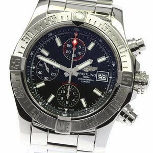 ブライトリング BREITLING A13381 アベンジャーII クロノグラフ デイト 自動巻き メンズ 良品 箱・保証書付き_792244