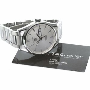 タグホイヤー TAG HEUER WAR201B-1 カレラ キャリバー5 デイデイト 自動巻き メンズ 良品 保証書付き_792247の画像2