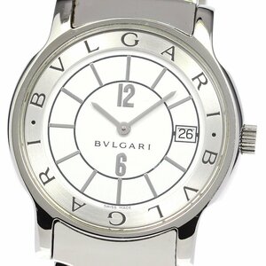 ブルガリ BVLGARI ST35S ソロテンポ デイト クォーツ メンズ _790699