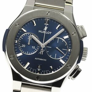 ウブロ HUBLOT 520.NX.7170.NX クラシックフュージョン クロノグラフ 自動巻き メンズ 箱・保証書付き_793602