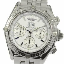 ブライトリング BREITLING A44355 クロスウィンド ビッグデイトスペシャル クロノグラフ 自動巻き メンズ 良品 _781555_画像1