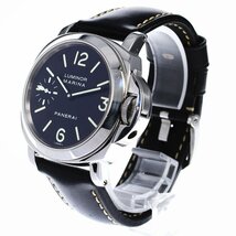 パネライ PANERAI PAM00001 ルミノール マリーナ スモールセコンド 手巻き メンズ 箱・保証書付き_795056_画像3