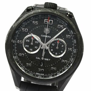 タグホイヤー TAG HEUER CAR2C90 カレラ 1887 クロノグラフ カーボン マトリックス コンポジット 自動巻き メンズ _795578