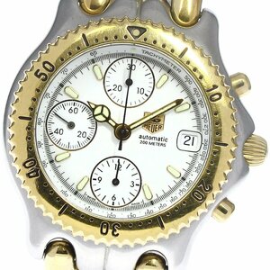  TAG Heuer TAG HEUER CG2120-R0 cell chronograph self-winding watch men's _794755