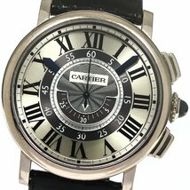 カルティエ CARTIER W1556051 ロトンド ドゥ カルティエ K18WG クロノグラフ 手巻き メンズ _792350_画像1