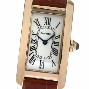 Cartier Cartier W2607456 Tank American SM K18PG Quartz Ladies Extensions _792385