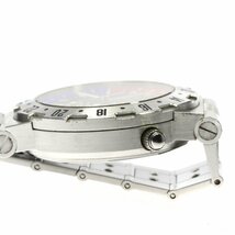 ベルト訳あり ブルガリ BVLGARI GMT40S ディアゴノ GMT 自動巻き メンズ 保証書付き_795702_画像5