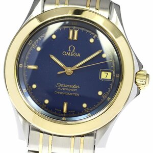 オメガ OMEGA 2301.80 シーマスター120 デイト クロノメーター 自動巻き メンズ 良品 _785562