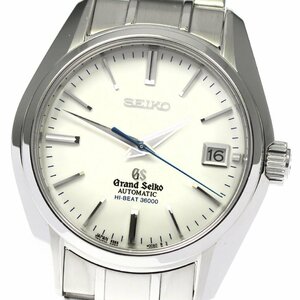 セイコー SEIKO SBGH001/9S85-00A0 グランドセイコー メカニカル ハイビート36000 デイト 自動巻き メンズ 良品 箱付き_796866