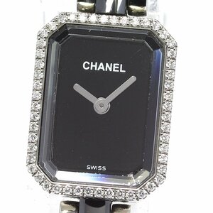 シャネル CHANEL H2163 プルミエール ダイヤベゼル クォーツ レディース 保証書付き_793587