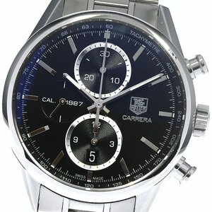 タグホイヤー TAG HEUER CAR2110.BA0720 カレラ クロノグラフ CAL.1887 自動巻き メンズ 箱・保証書付き_796240