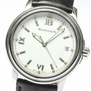  Blancpain Blancpain 2100-1127-53re man Ultra тонкий Date самозаводящиеся часы мужской _793708