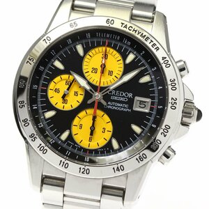 セイコー SEIKO GCBP991/6S78-0A40 クレドール フェニックス 熊川哲也モデル クロノグラフ 自動巻き メンズ _796480