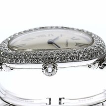 カルティエ CARTIER WB5006L2 ベニュワール K18WG ダイヤベゼル クォーツ レディース _785582_画像7