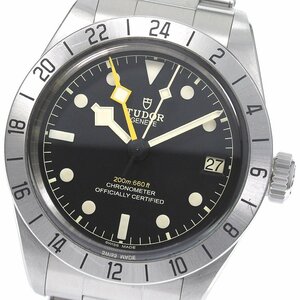 チュードル TUDOR 79470 ブラックベイ プロ GMT デイト 自動巻き メンズ 箱・保証書付き_773656