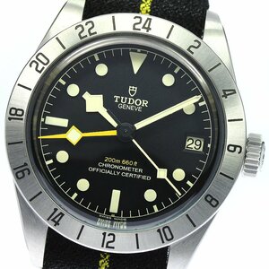 チュードル TUDOR 79470 ブラックベイ プロ デイト GMT 自動巻き メンズ 美品 箱・保証書付き_746311