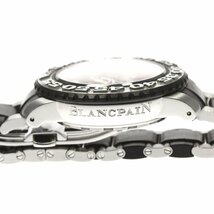 訳あり ブランパン Blancpain 2200.6530.66 フィフティー ファゾムス デイト 自動巻き メンズ _794611_画像5