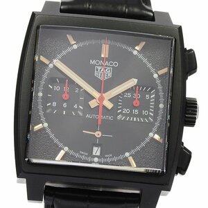  TAG Heuer TAG HEUER CBL2180 Monaco Special Edition chronograph self-winding watch men's ultimate beautiful goods box * written guarantee attaching ._799422