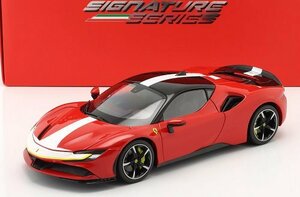 ブラーゴ・シグネチャー　1/18　フェラーリ・SF90 ストラダーレ Assetto Fiorano　red　2020