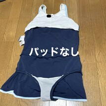 C347ナイキ♪フットマーク♪ストレッチ♪1円スタート！スカートタイプ女子スク水♪コレクションや撮影会にも♪サイズL_画像6