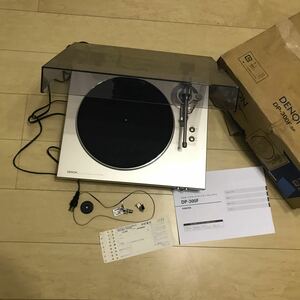 ジャンク品/DENON/レコードプレーヤー/DP-300F-SP/プレミアムシルバー/ターンテーブル /デノン