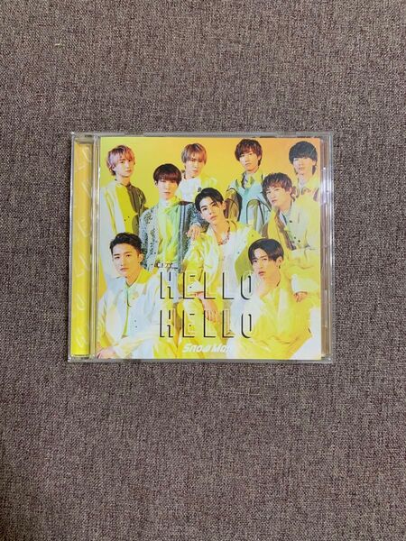 Snow Man HELLO HELLO CD