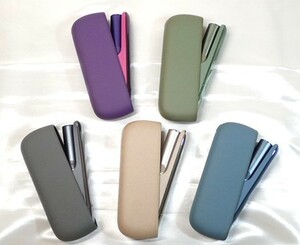 1214[M]◆電子タバコ◆IQOS ILUMA/M0001 C1402/ぺブルグレー/アズールブルー/ペブルベージュ/モスグリーン/ネオン/喫煙具/まとめて 5点