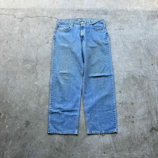 90's POLO JEANS COMPANY デニム パンツ 古着 デカ履き ジーンズ