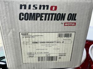 MOTUL (モチュール) NISMO ニスモ ENGINE OIL RB26DETT 10W60 6L 化学合成 