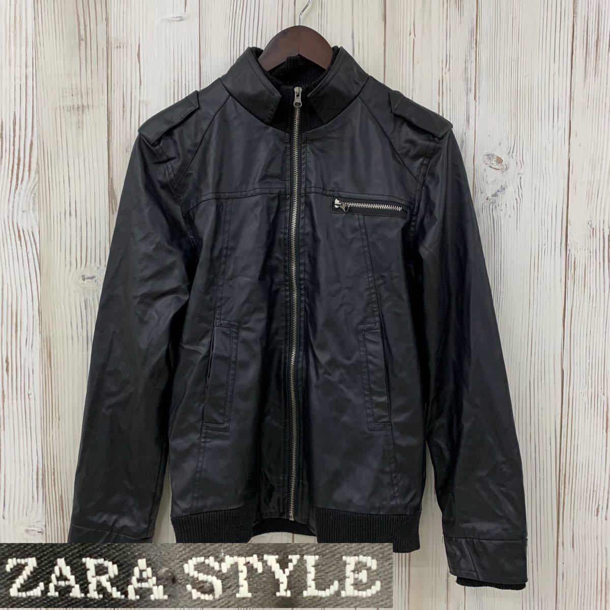 Yahoo!オークション -「ライダース ジャケット メンズ zara」(男性用 