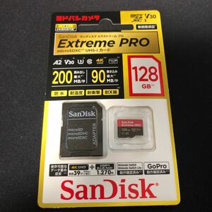 未開封 SDSQXCD-128G-JO3CD Extreme PRO microSDXCカード 128GB ヨドバシカメラ限定モデル
