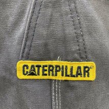 ＵＳフルギ CATERPILLAR キャタピラー オーバーオール ダック ペインター ダブルニー ワッペン USA製 表記無し 灰 / グレー_画像8