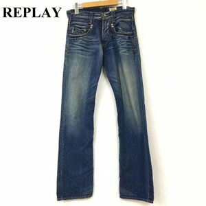 li Play REPLAYli Play Denim брюки джинсы G хлеб мужской брюки брюки 28 дюймовый синий / голубой 