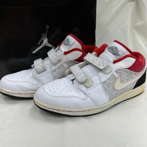 ナイキ 観賞用 AIR JORDAN 1 RETRO LOW VELCRO エアジョーダン ロー ベルクロ 339894-161 スニーカー 28.5cm