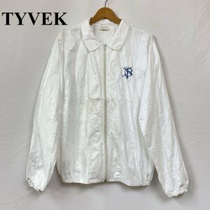 ＵＳＥＤ古着 TYVEK タイベック ペーパージャケット ジュポン社 ジャケット、上着 ジャケット、上着 L 白 / ホワイト ロゴ、文字