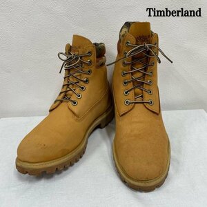 ティンバーランド Timberland 6 Inch Premium Waterproof Boots イエローブーツ 6611A 迷彩 カモフラ 27.0cm ブーツ ブーツ US：9